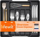 Expandable Silverware Drawer Organizer, Kitchen Utensil Tray