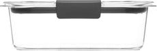 Brilliance Food Storage Containers, Set of 5 (10 Pieces), BPA-Free, Leak-Proof, Clear
