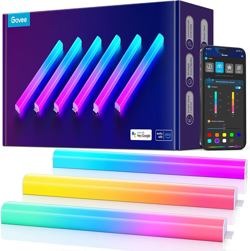 Govee Glide Wall Lights, Smart Gaming Light Bar, Works with SmartThings