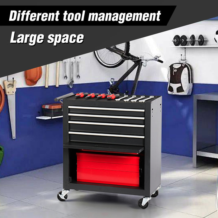 Four-Drawer Rolling Tool Cabinet