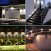 Solar Motion Lights Outdoor, Ultra Bright Solar Fence Lights with Motion Sensor, IP65 Waterproof Security Light 3 Modes,