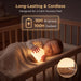 Egg Light for Nursery, Eye-Caring Touch Control Rechargeable Baby Night Light with 13 Color Modes, Dimmable Night Feedin