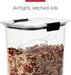 Brilliance BPA-Free Food Storage Containers with Lids Airtight Kitchen and Pantry Organization Set Includes 3 Containers