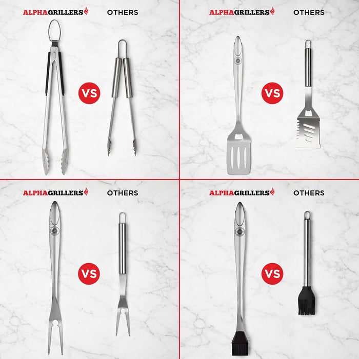 Grill Tools Set, BBQ & Grilling Accessories Outdoor Utensils