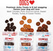 Filler Free Dogs Love Chicken Premium Jerky Treats for Dogs, 3 lb. Bag