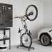Vertical Bike Stand, Freestanding Bike Rack for Garage Storage, Upright Bicycle Floor Stand with Adjustable Height and 3