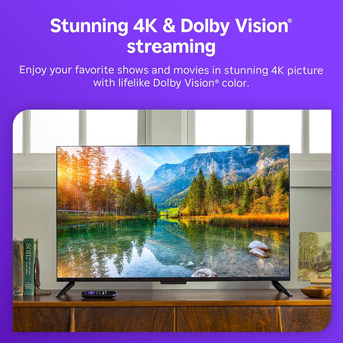 Streaming Stick 4K with Voice Remote - HDR10+ & Dolby Vision