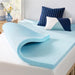 1.5 Inch Ventilated Memory Foam Mattress Topper, Cooling Gel Infusion, CertiPUR-US Certified, Dorm Essentials, Full