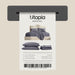 Queen Sheets Set, 4 Pieces 16" Deep Pocket Hotel Luxury Bed Sheets, Grey