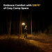 Telescopic Camping Light CL04, 15600mAh Camp Lantern Rechargeable