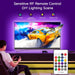 Led Lights for TV 85-95 Inches, 21Ft USB Powered TV Led Backlight, Easy-Bending Design, Ambient Lighting, Gaming Decor