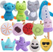 Pack of 26 Soft Small Medium Dog Squeaky Toys for Puppy