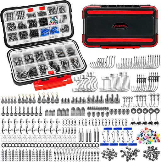 by KastKing Compact Fishing Tackle Kit for Bass Trout Panfish