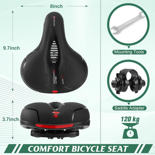 Bike Seat Saddle for Men Women Comfortable Replacement