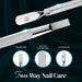 Cuticle Pusher Tool & Spoon Nail Cleaner