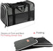 Cat Carrier - Portable Foldable Dog Pet Carrier, Soft-Sided Pet Bag up to 22 Lbs, Airline Approved Travel Puppy Carrier