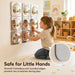 3-piece Sensory wall Bubble Mirrors, Acrylic Interactive Mirrors, Suitable for Kids' classrooms and Sensory Rooms, Visual and Tactile stimulating wall Decor (10 x 10 inches)