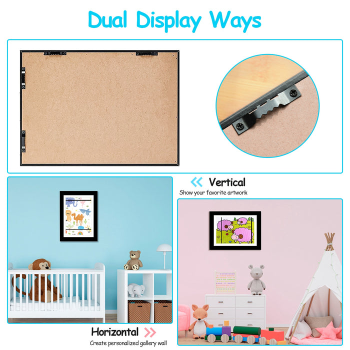 Front-Opening Kids Artwork Display Frame