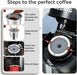 Reusable K Cups and Coffee Pods,Universal stainless steel k Cups for Keurig 2.0 and 1.0 Coffee Makers machine(2pack)