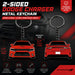 2-Sided Dodge Charger Keychain Key Ring - Automotive Car Exterior Decoration Accessory, Unique Gift for Car Enthusiasts