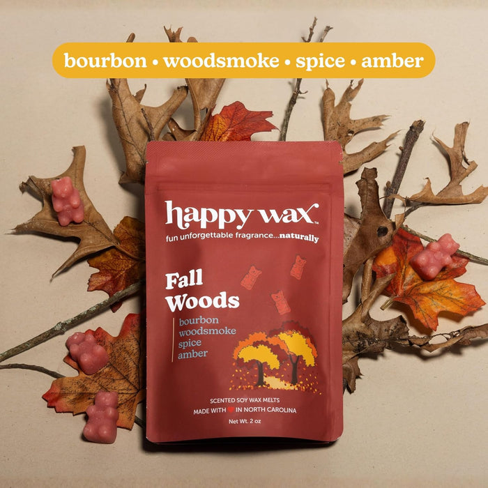 Fall Scented Soy Wax Melts 6oz Variety Pack - Autumn Woods Mix