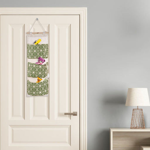 Three-Pocket Hanging Storage Organizer