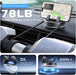Ultra-Compact Car Phone Holder [Thick Case Friendly | 78LB Suction] 360° Rotate & 30° Tilt Car Phone Mount, Uneven Dashb