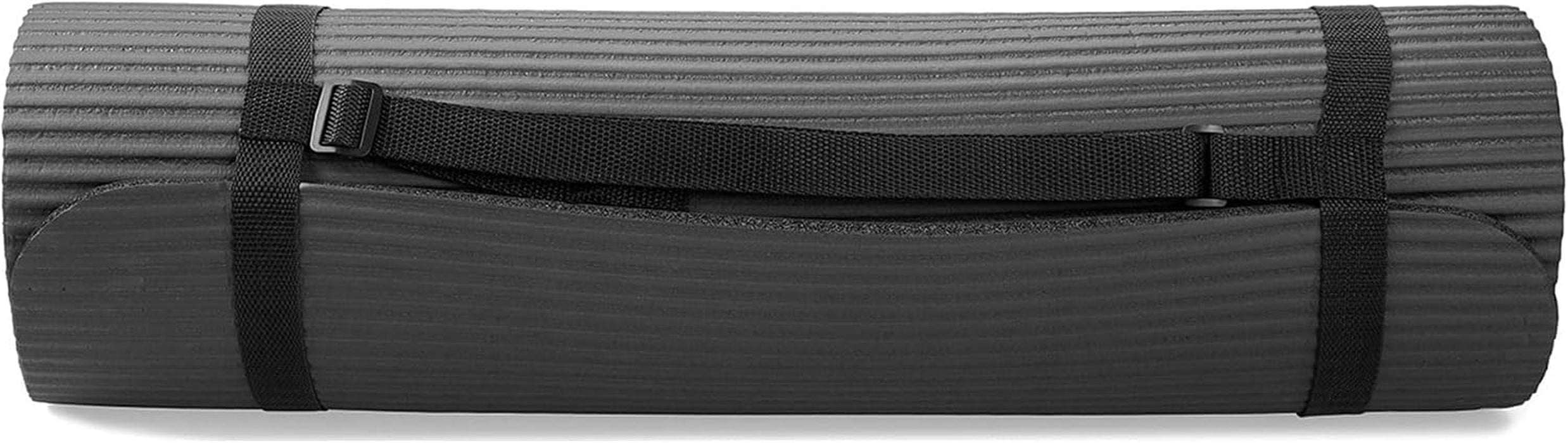 7-Piece Yoga Set with 71x24x0.5 Inches Extra Thick Mat and Carrying Sling – Includes 2 Blocks, Stretch Strap, 2 Towels, and Knee Pad for Home, Studio, and Gym Workouts