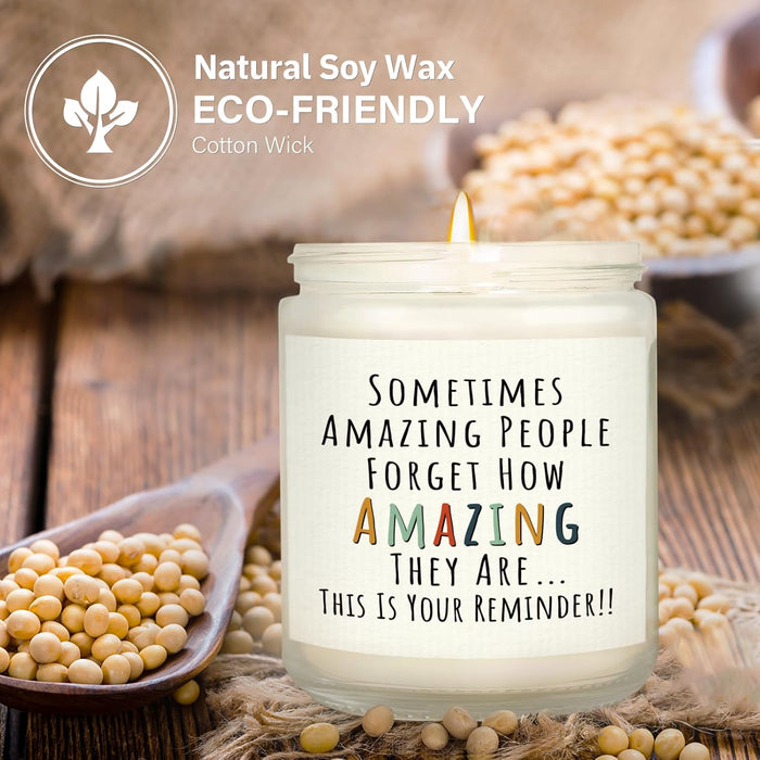 Gifts for Women, Birthday Gifts for Women- You're Amazing Candle