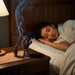 Incense Holder,Black Woman Smoking Head Incense Burner, Sophisticated and Elegant Headscents-Head Incense Burner,Desk Decor Suitable for Bedroom and Living Room (Eyes Closed)