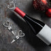 3PCS Wine Stopper Reusable Wine Stoppers Heart Shape Wine Beverage Bottle Stopper Bottle Cover Wine Outlet Cap for Wine 