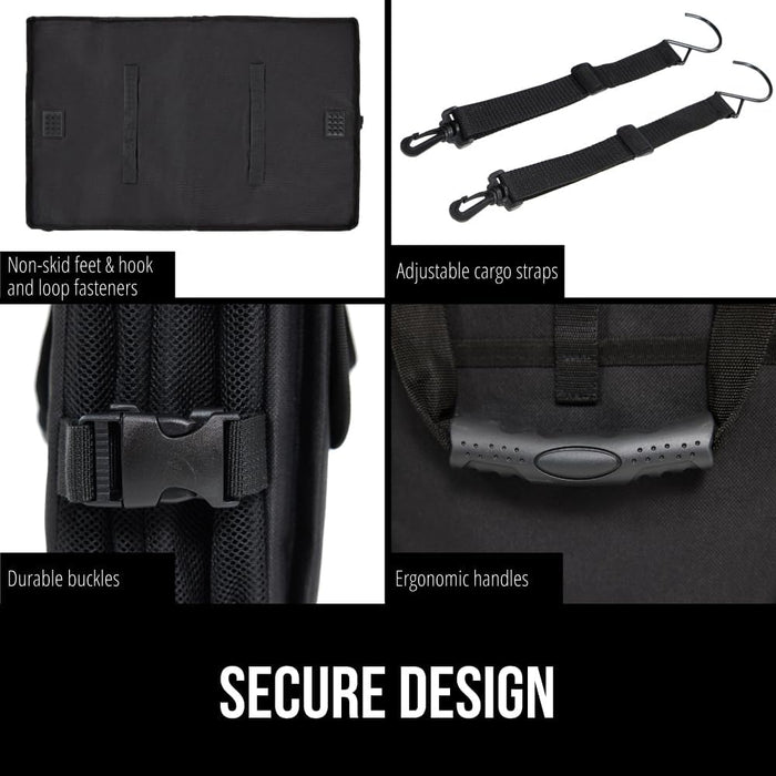 Trunk Organizer for SUV and Cars, Large Capacity Black