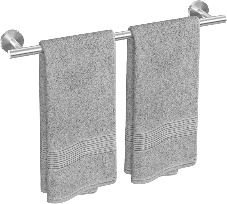 Brushed Nickel Towel Bar, 24-Inch Towel Racks for Bathroom
