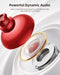 Bluetooth Headphones Wireless Earbuds 80hrs Playtime Wireless Charging Case Digital Display Sports Ear Buds with Earhook Deep Bass IPX7 Waterproof Over-Ear Earphones for TV Phone Laptop Black