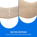 Non Slip Bathtub Mat, Anti Slip Shower Mat, Fast Drying Bath Tub Mats, Foot Scrubber Mat, Anti Slip Mat for Tub, Floor, Bathroom, Home, Kitchen, Hotel (Beige 24"x16")