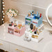 Makeup Organizer with 2 Drawers, Makeup Organizers Countertop for Vanity and Bathroom, Make up organization and Skincare