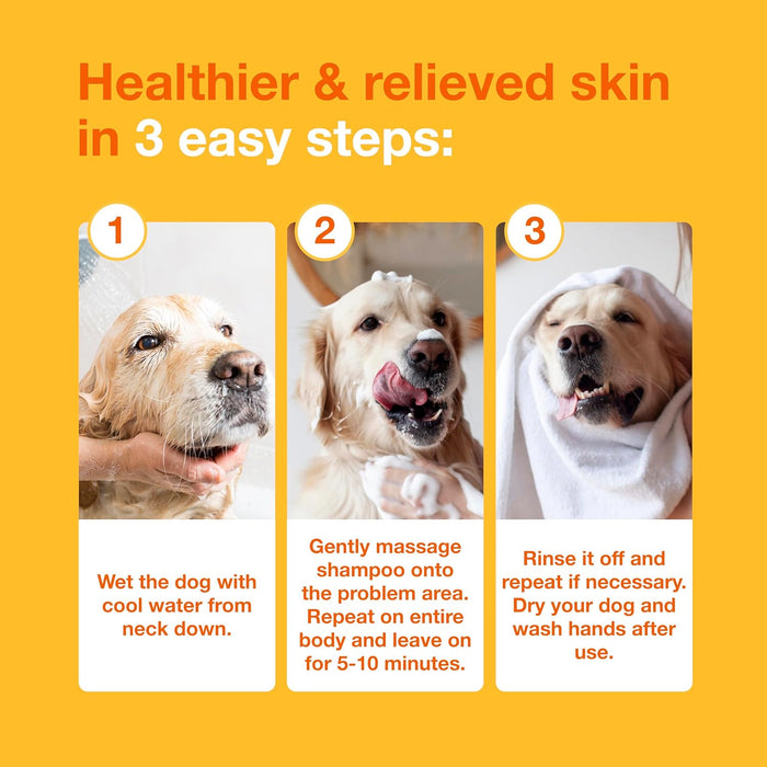 S3 PYO Medicated Dog Shampoo with 3% Chlorhexidine for Dogs – Antibacterial & Antiseptic Yeast Infection Treatment For Dogs & Cats, Clinically Proven, 6.7 fl oz