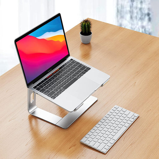 LS03 Aluminum Laptop Stand, Ergonomic Detachable Computer Stand, Notebook Riser, Laptop Mount Compatible with Air, Pro, 