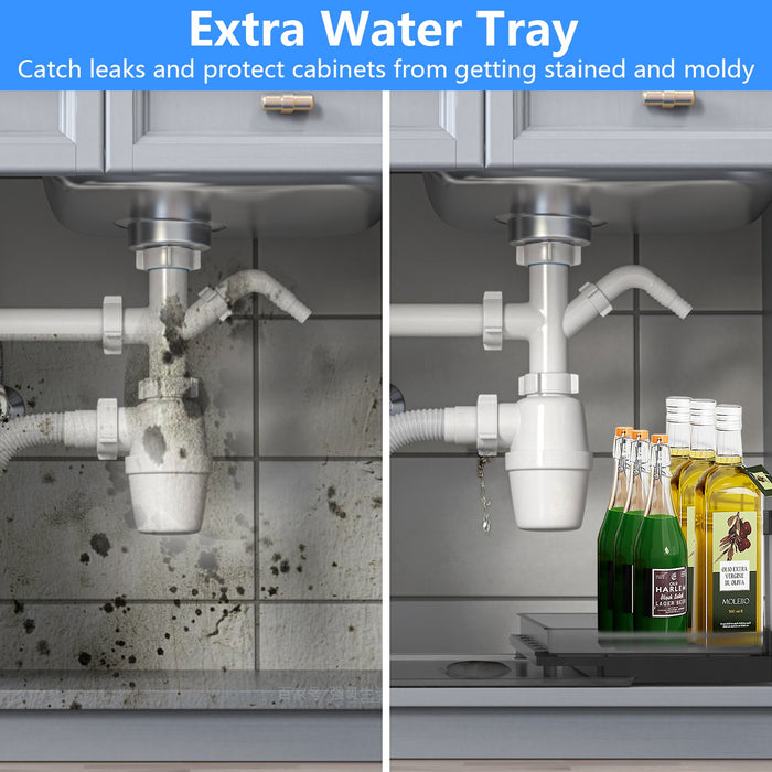 Two-Tier Pull-Out Under-Sink Organizer