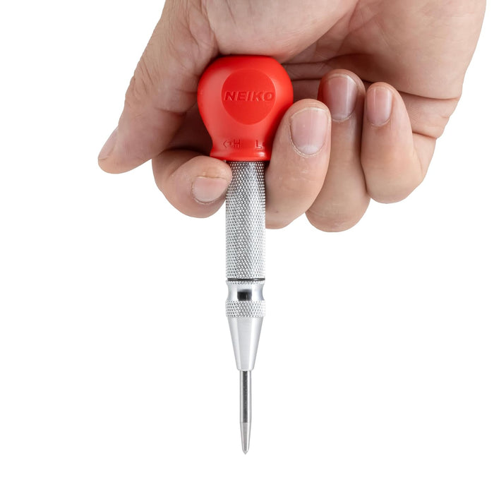 02638A 5-Inch Automatic Center Punch, Adjustable Impact Tool