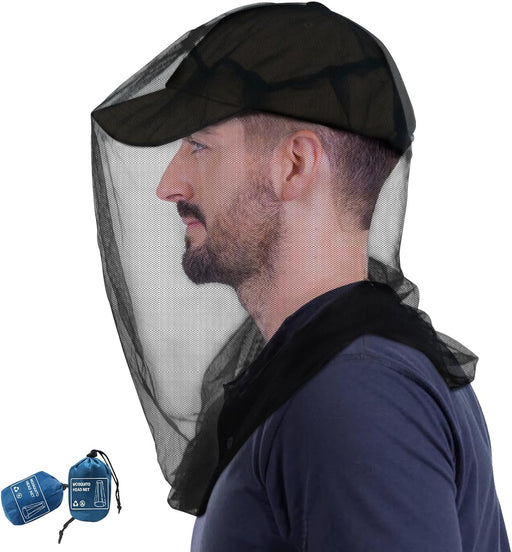 Mosquito Head Net for Insects 2 Pack, Fly & Bug Protection