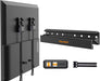 No Drill TV Wall Mount for Most 24-65 Inch TVs up to 100 lbs