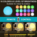 Rechargeable LED Glowing Ball Light for Kid Adult, Outdoor Globe Night Light with Remote, Great for Yard Garden Decor