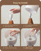 Tripod Table Lamp, Small Cute Bedside Lamp, 14.2 Inch, E26 Base