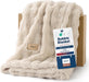 Cloud Bubble Blanket, Soft Cozy Throw, Beige, 50"×60"