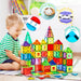 100 PCS Magnetic Building Tiles, Magnetic Block for Kids