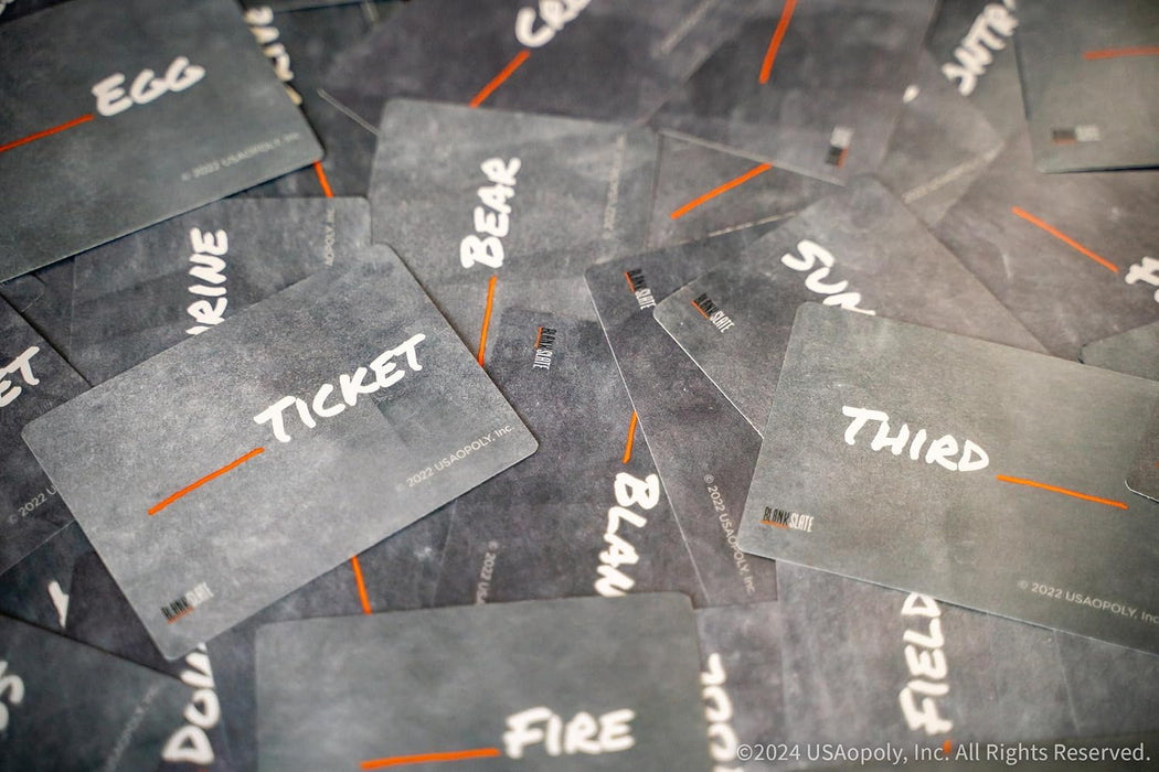 Blank Slate Board Game, A Party Game of Addicting Predictions