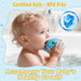 Light Up Baby Bath Toys for Babies 3+, Kids Essentials(Octopu)