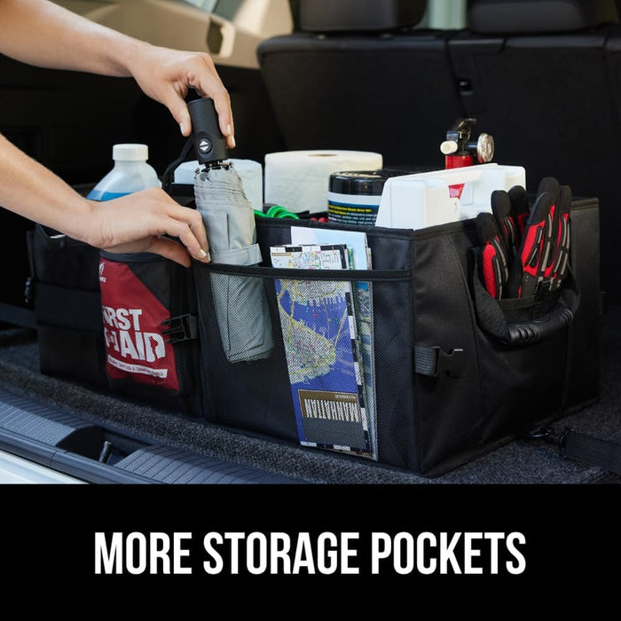 Trunk Organizer for SUV and Cars, Large Capacity Black