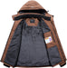 Men's Ski Jacket Warm Winter Waterproof Windbreaker Hooded Raincoat Snowboarding Jackets